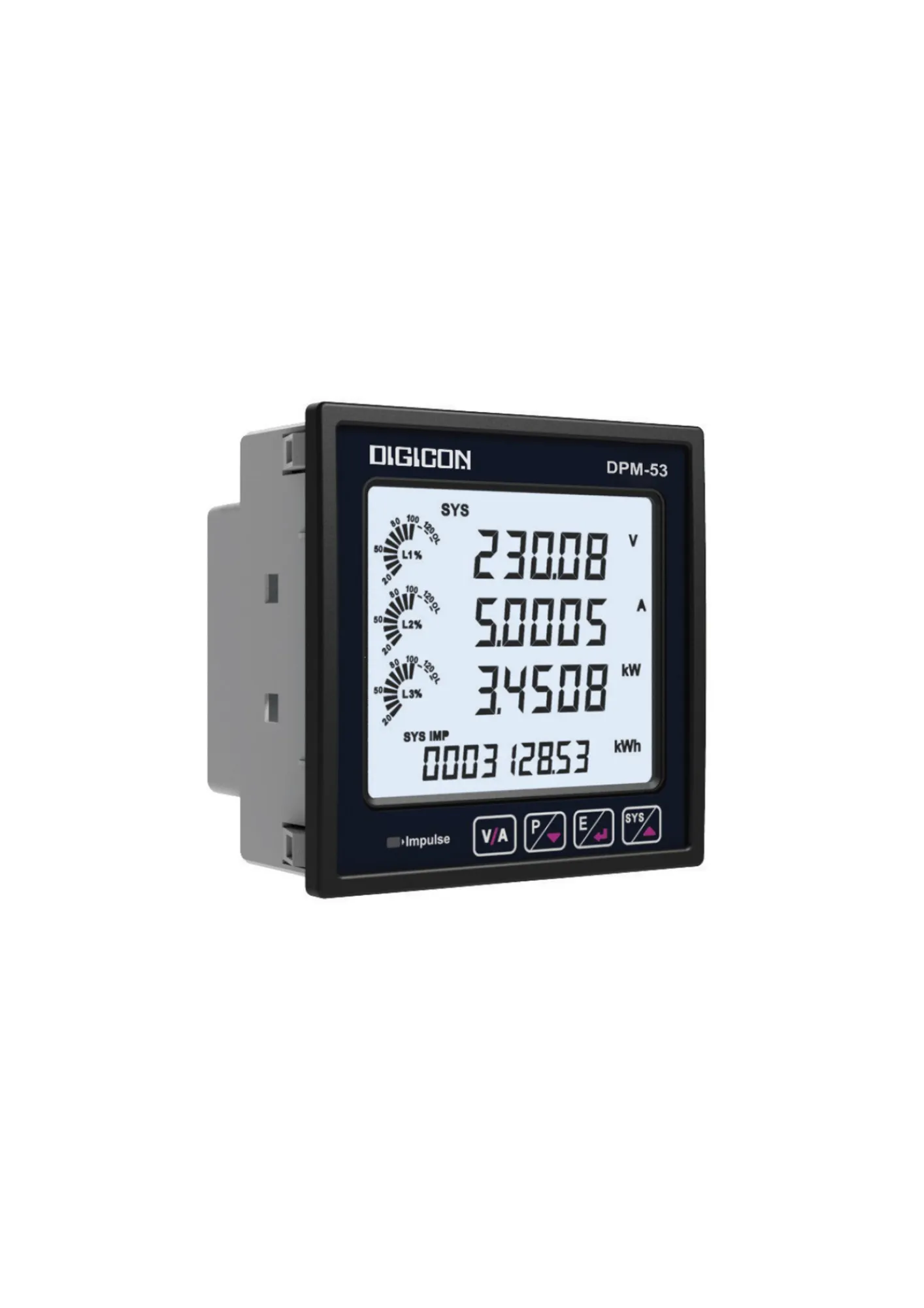 LCD  Energy Meter รุ่น DPM-53
