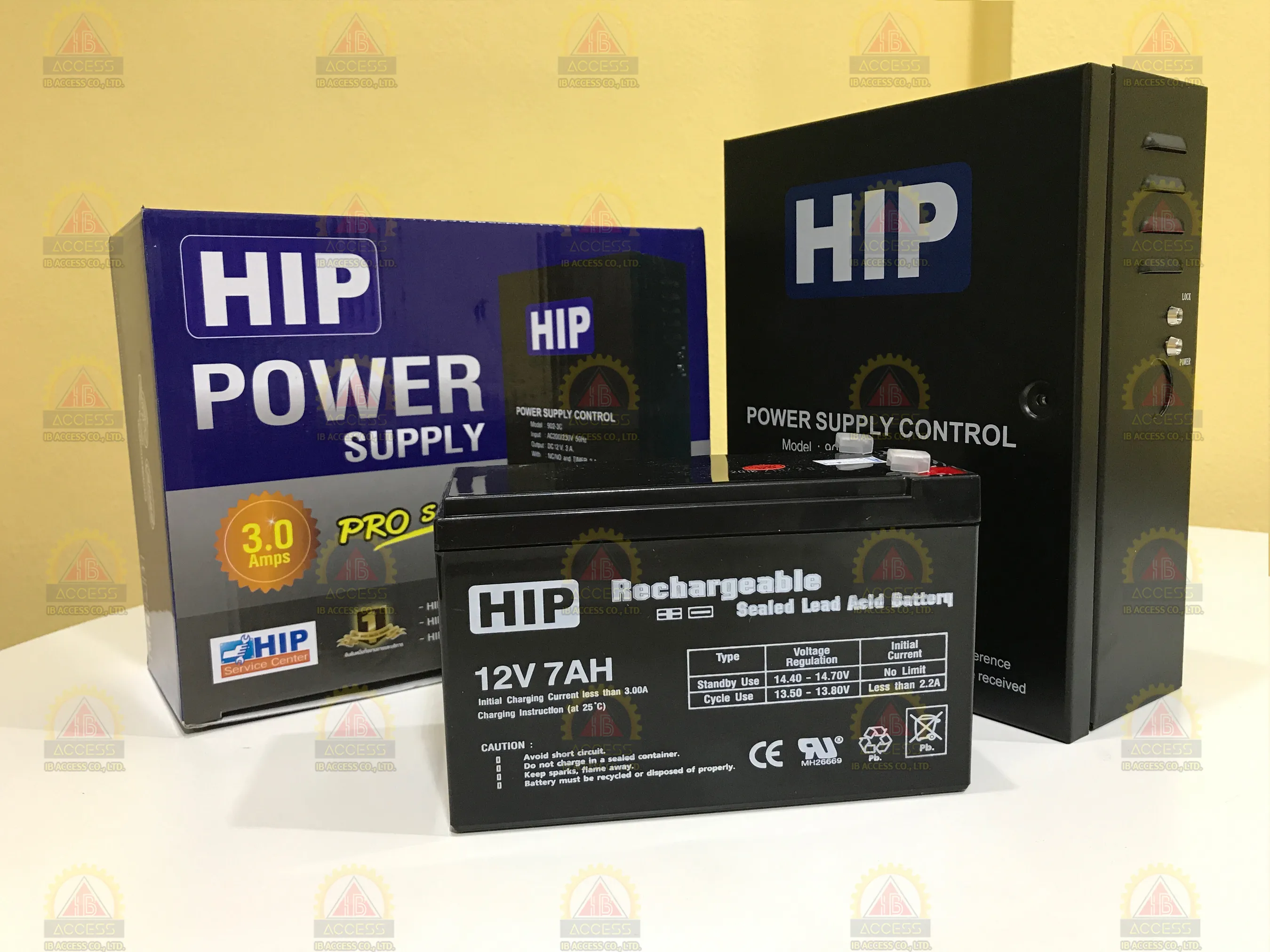 Power Supply Control + Battery 7Ah รุ่น 902-3C 