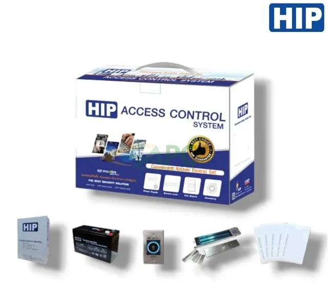 Set Power Supply 12V3A+Batt + Magnetic +LZ+Card +Exit Switch  No Touch รุ่น Access Control ฺBox Set