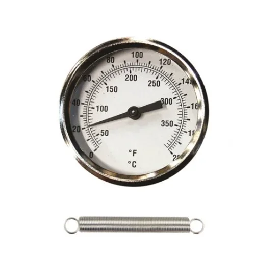 BRANNAN 33/402/0 เทอร์โมมิเตอร์แบบรัดท่อ | Clip-on-pipe thermometer