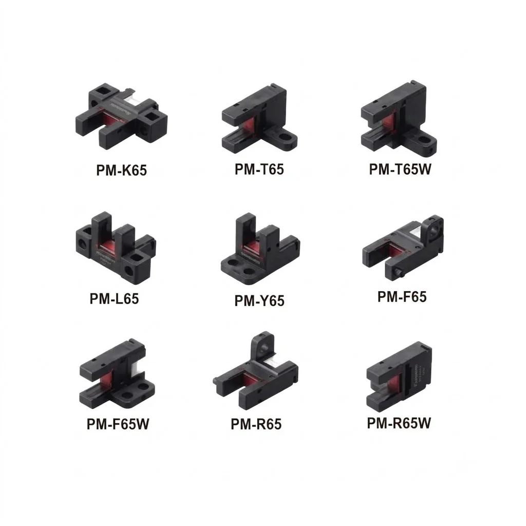 PANASONIC PM-65 SERIES สวิทช์ลำแสงขนาดเล็กรูปตัว U | Photo Sensors