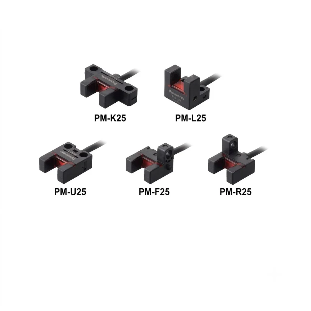 PANASONIC PM-25 SERIES สวิทช์ลำแสงขนาดเล็กรูปตัว U | Photo Sensors